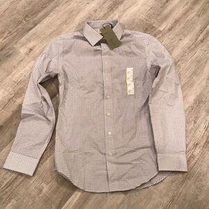 Goodfellow & co. New button down dress shirt navy & white